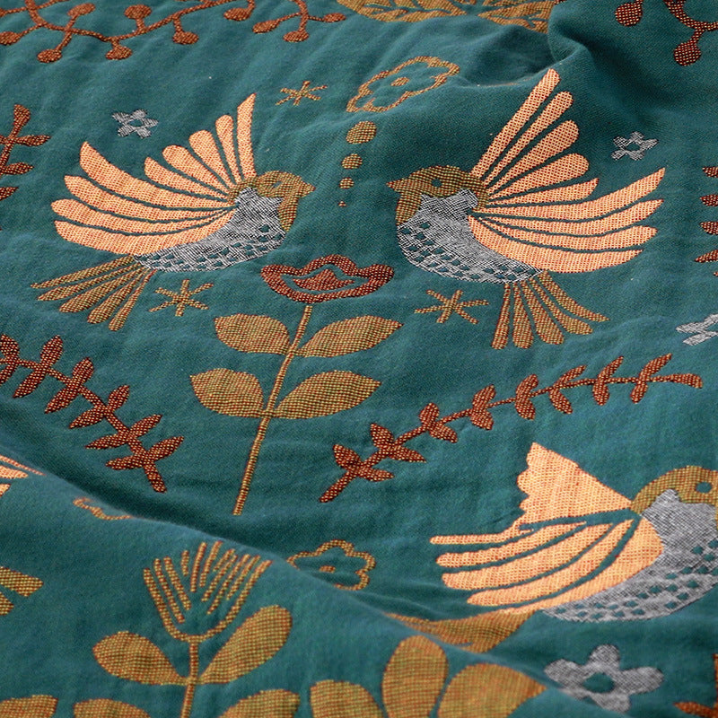 Couverture de serviette de coussin de coton entièrement en saison