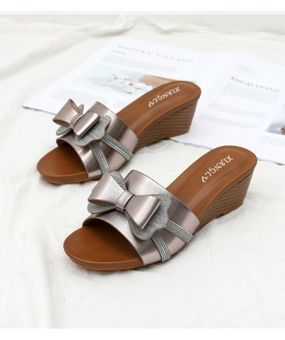 Elegant and Versatile Fashion Wedge Sandals