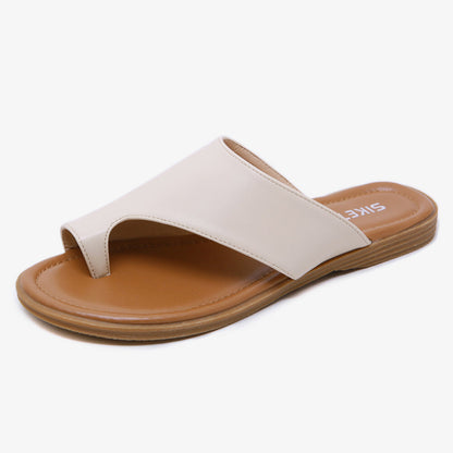 Beach Toe Ring Comfy Flat Sandals