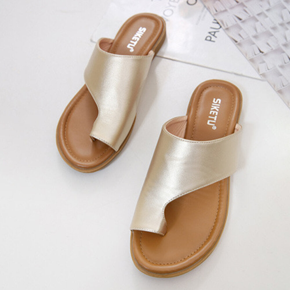 Beach Toe Ring Comfy Flat Sandals