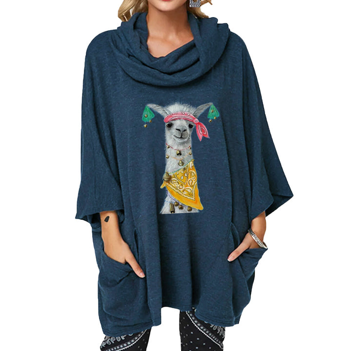 Loose Plus Size Printed Pullover Casual T-Shirt