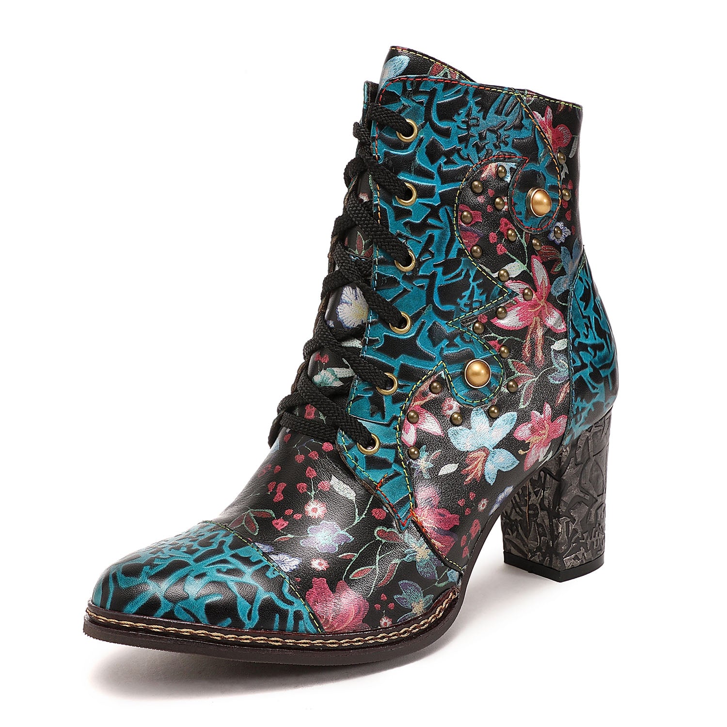 Genuine Leather Handmade Adjustable Boots