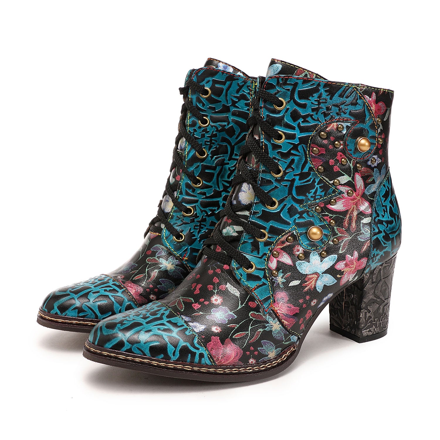 Genuine Leather Handmade Adjustable Boots