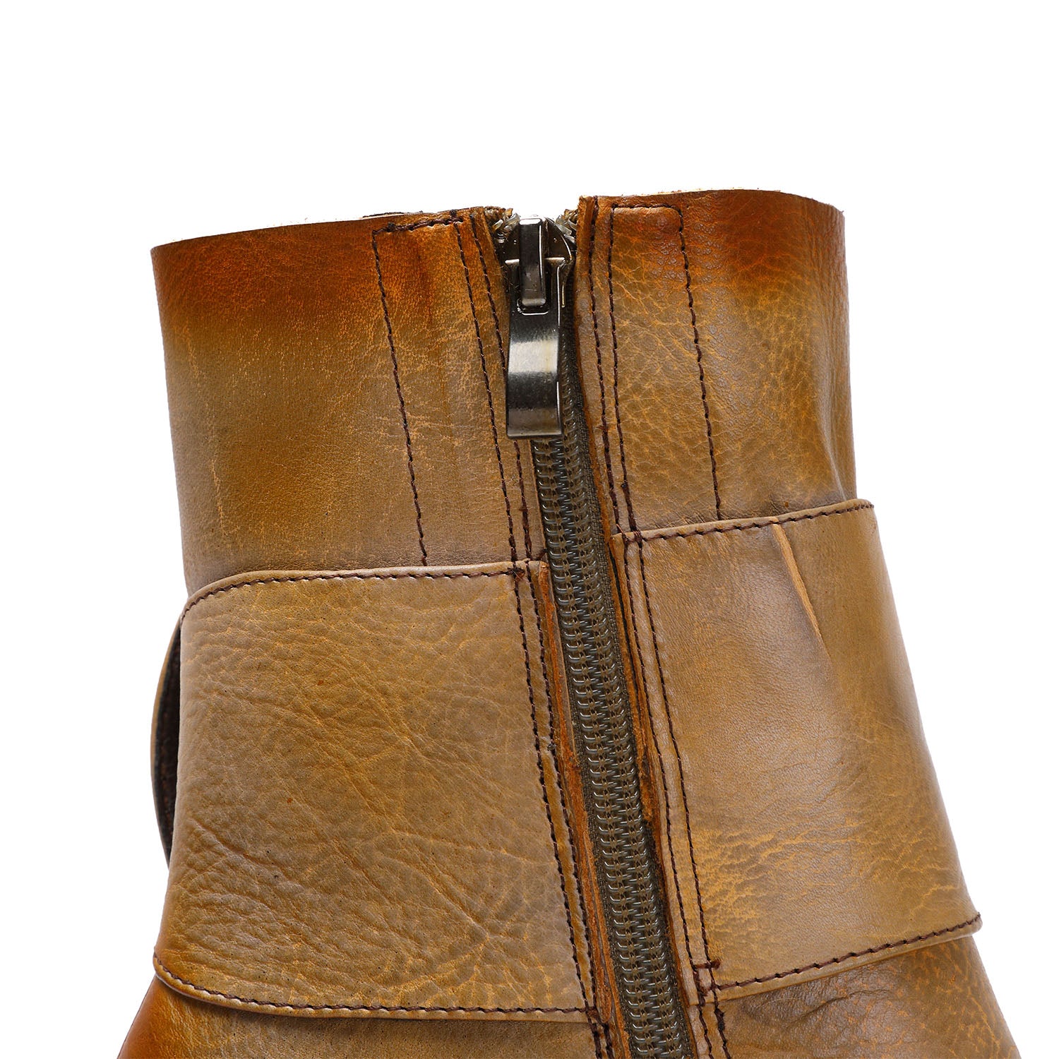 Leather Handmade Soft Ankle Boots