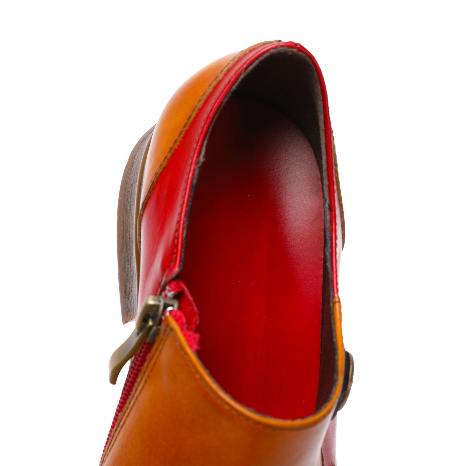 Hand Painted Leather Flat Shoes