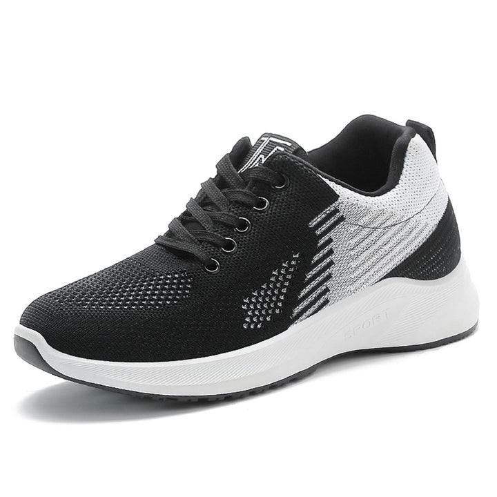 Breathable Mesh Lace-up Sneaker