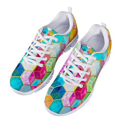 Zapatillas de deporte pintadas de arte