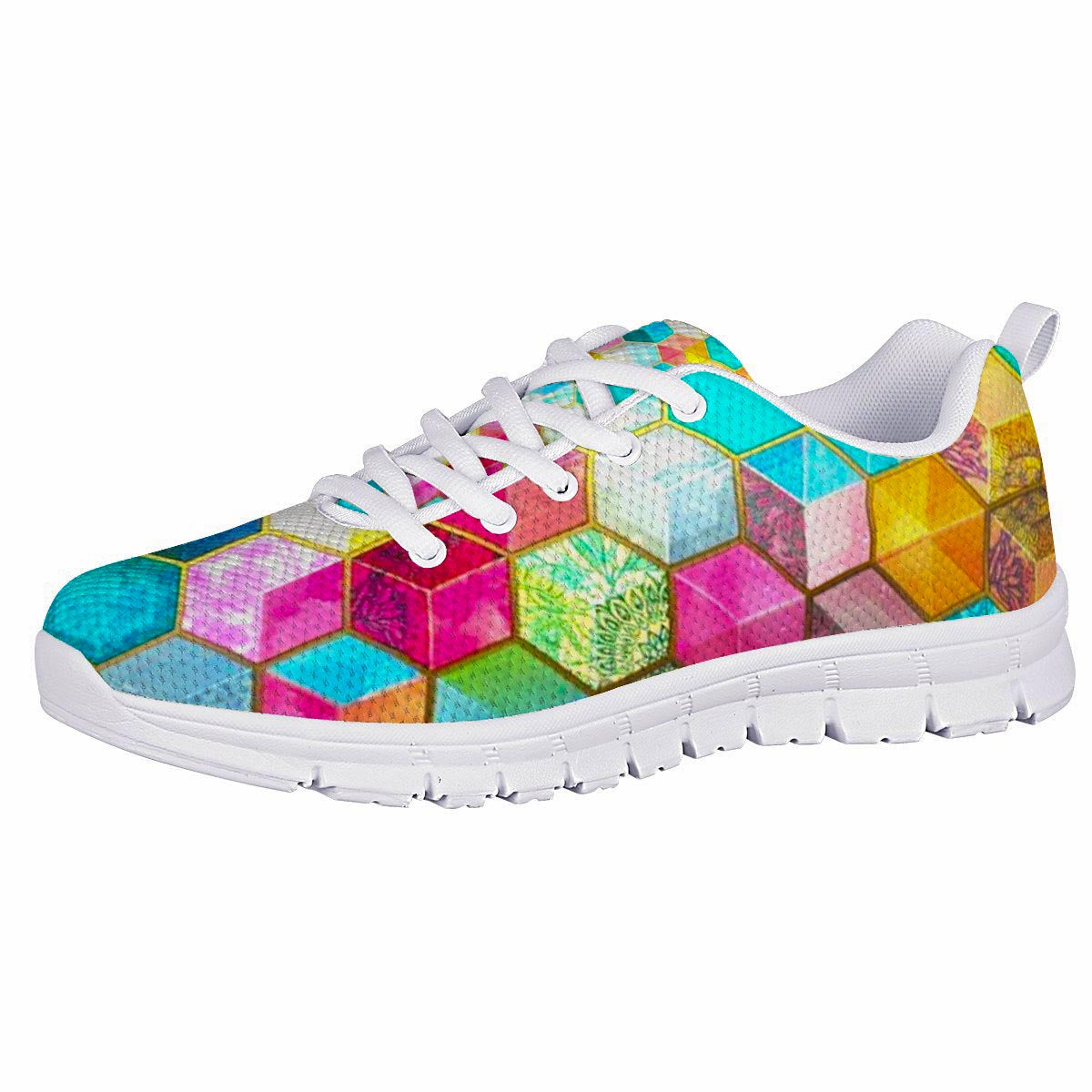 Zapatillas de deporte pintadas de arte