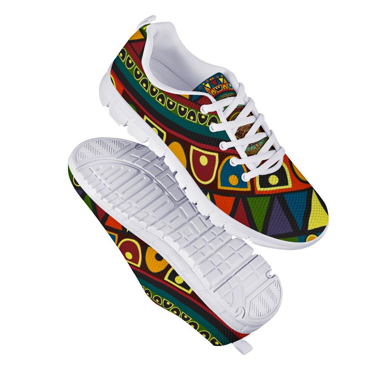 Zapatillas de deporte pintadas de arte