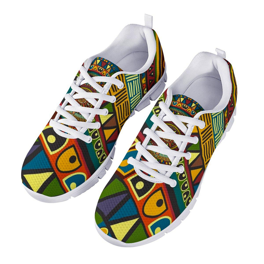 Zapatillas de deporte pintadas de arte