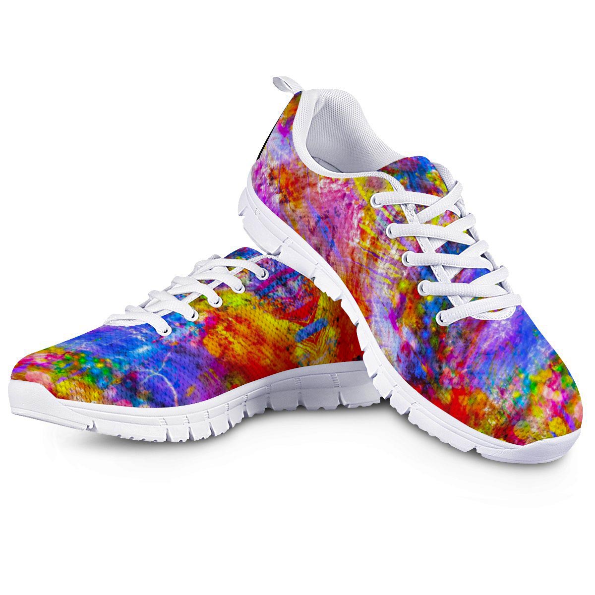 Zapatillas de deporte pintadas de arte