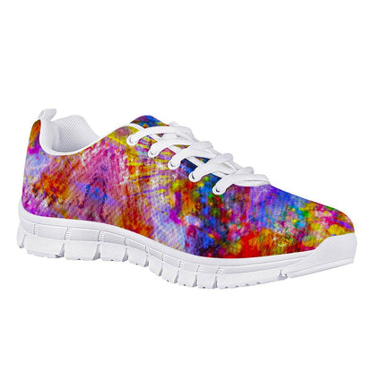 Zapatillas de deporte pintadas de arte