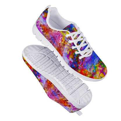 Zapatillas de deporte pintadas de arte