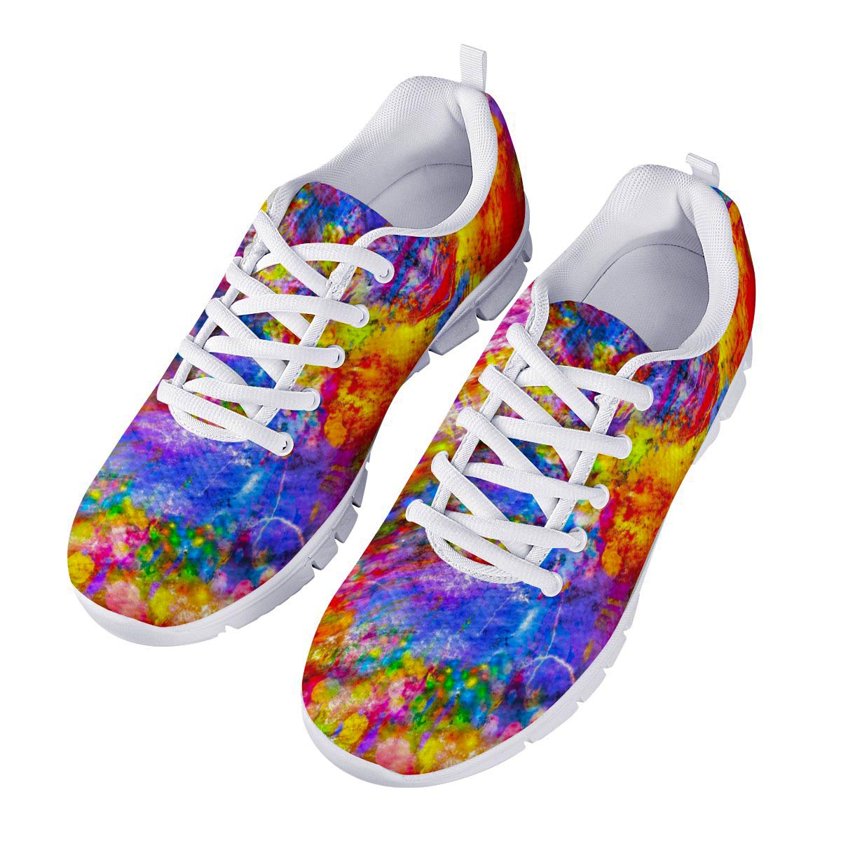 Zapatillas de deporte pintadas de arte