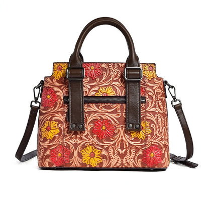 Classy Retro Retro Floral Handbody Crossbody