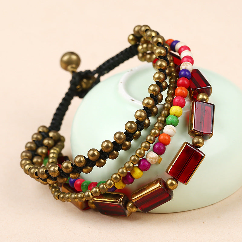 Retro Agate Accessories Handmade Bracelet