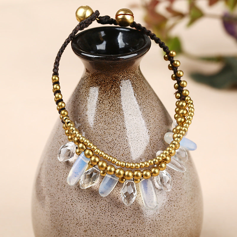 Women Bohemian Vintage Bead Layered Armband