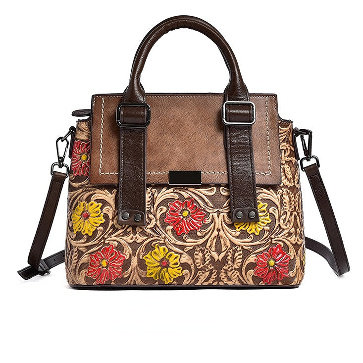 Classy Retro Retro Floral Handbody Crossbody