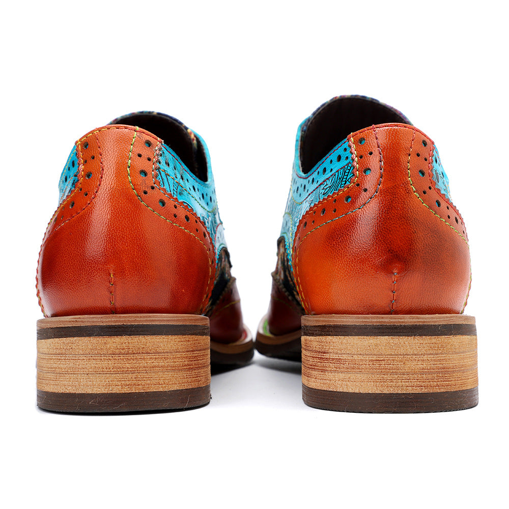 Zapatos brogue bohemios hechos a mano