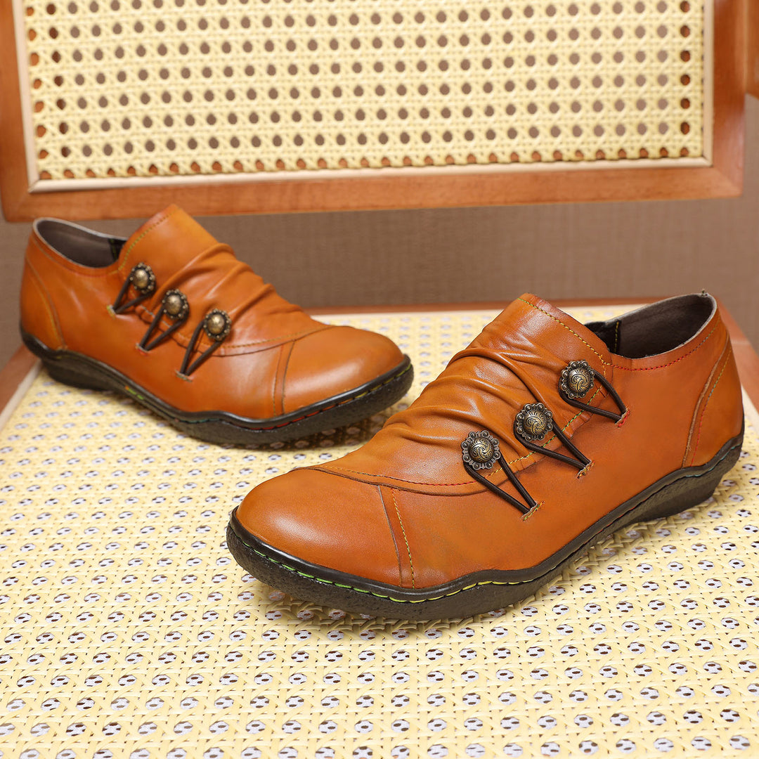 Full Leather Handmade Cozy Shoes