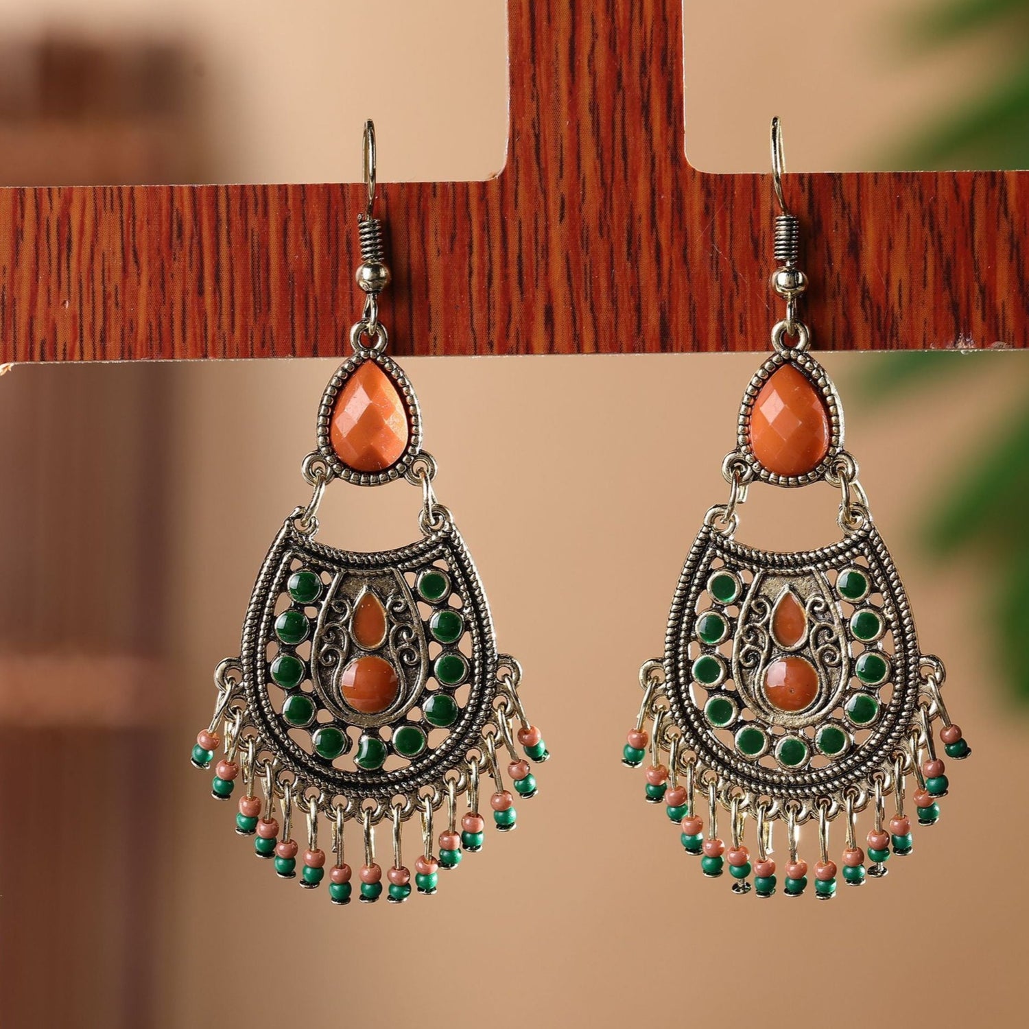 Fashionable Bohemian Teardrop Earrings