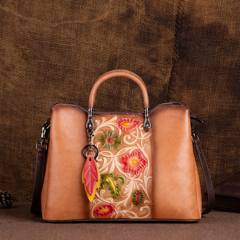 Elegante Tote in pelle casual semplice