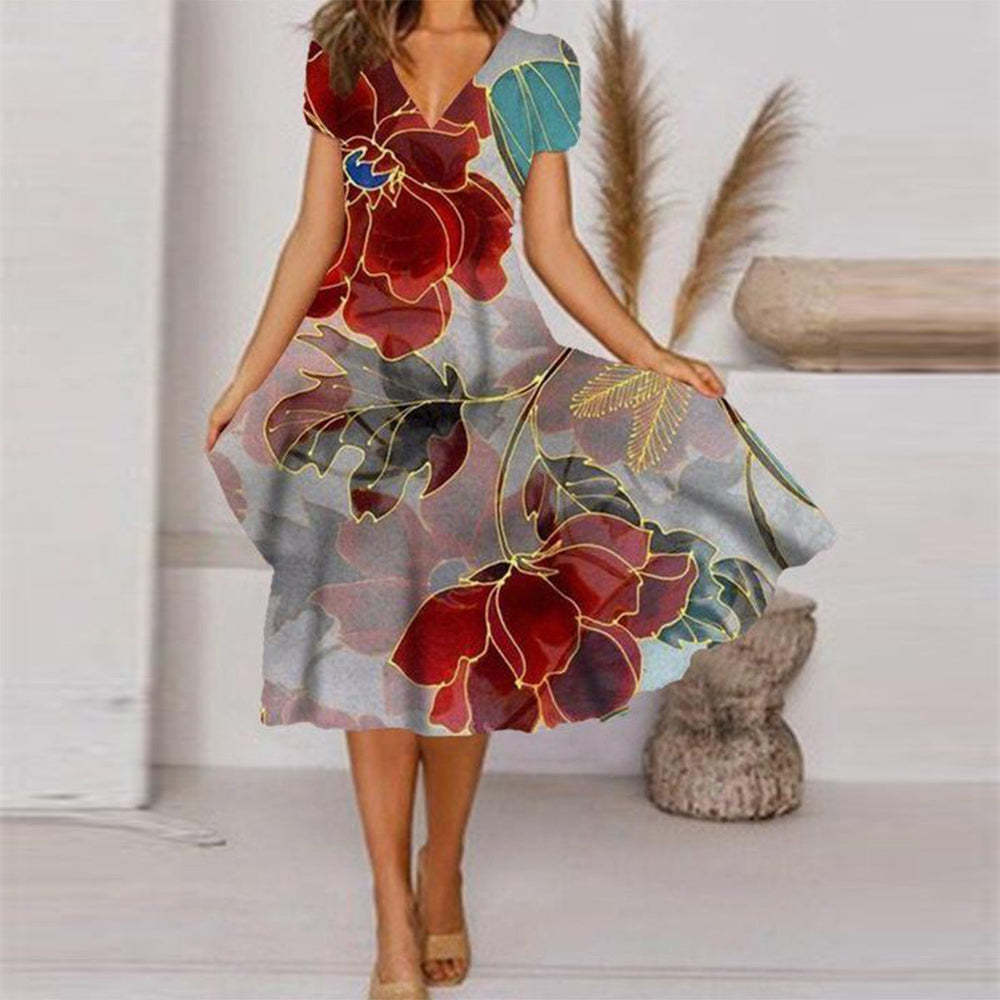 Fashionable Holiday Leisure Dress