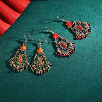 Fashionable Bohemian Teardrop Earrings