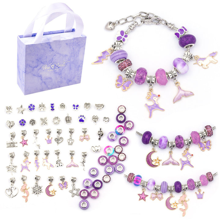 Crystal Bracelet DIY Unicorn Gift Box Set