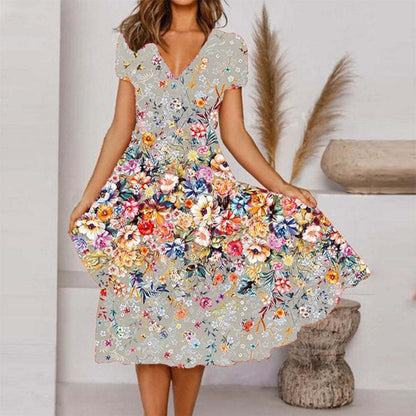 Fashionable Holiday Leisure Dress