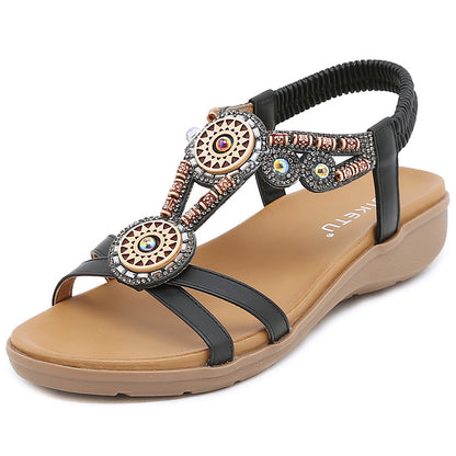 Lässige Mode böhmische Sandalen