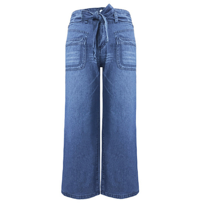 Plus -Größe stilvolle komfortable Jeans