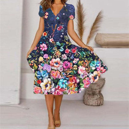 Fashionable Holiday Leisure Dress