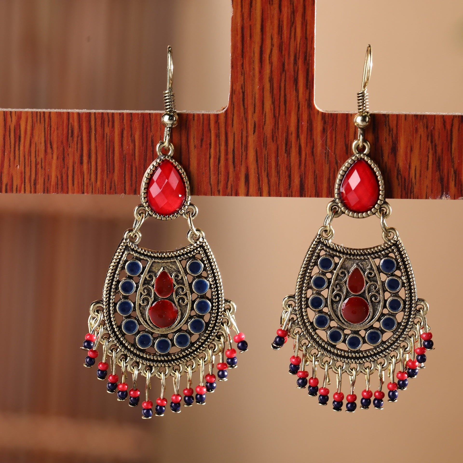 Fashionable Bohemian Teardrop Earrings