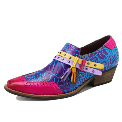 Scarpe in pelle da donna bullock