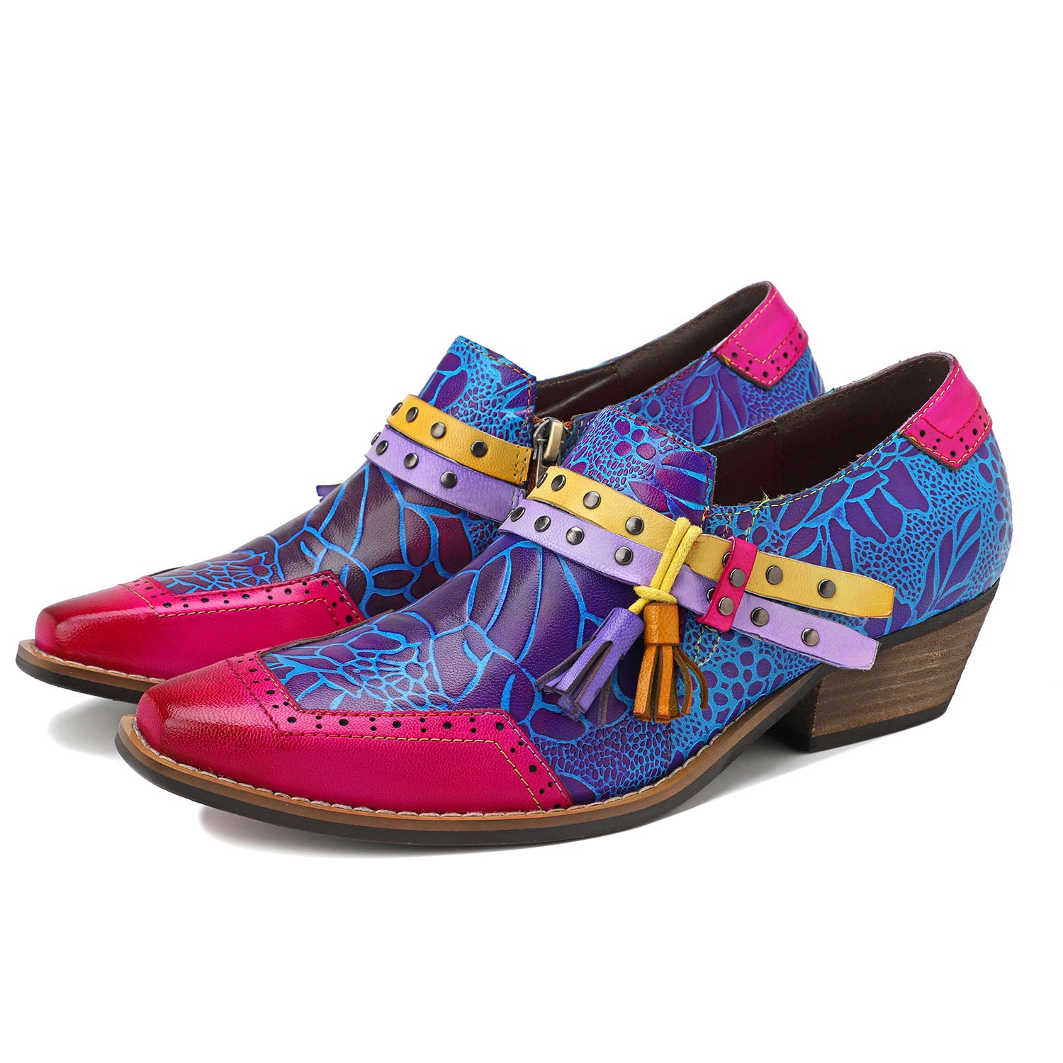 Scarpe in pelle da donna bullock