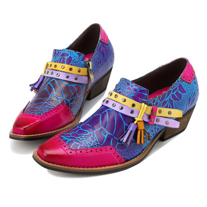 Scarpe in pelle da donna bullock