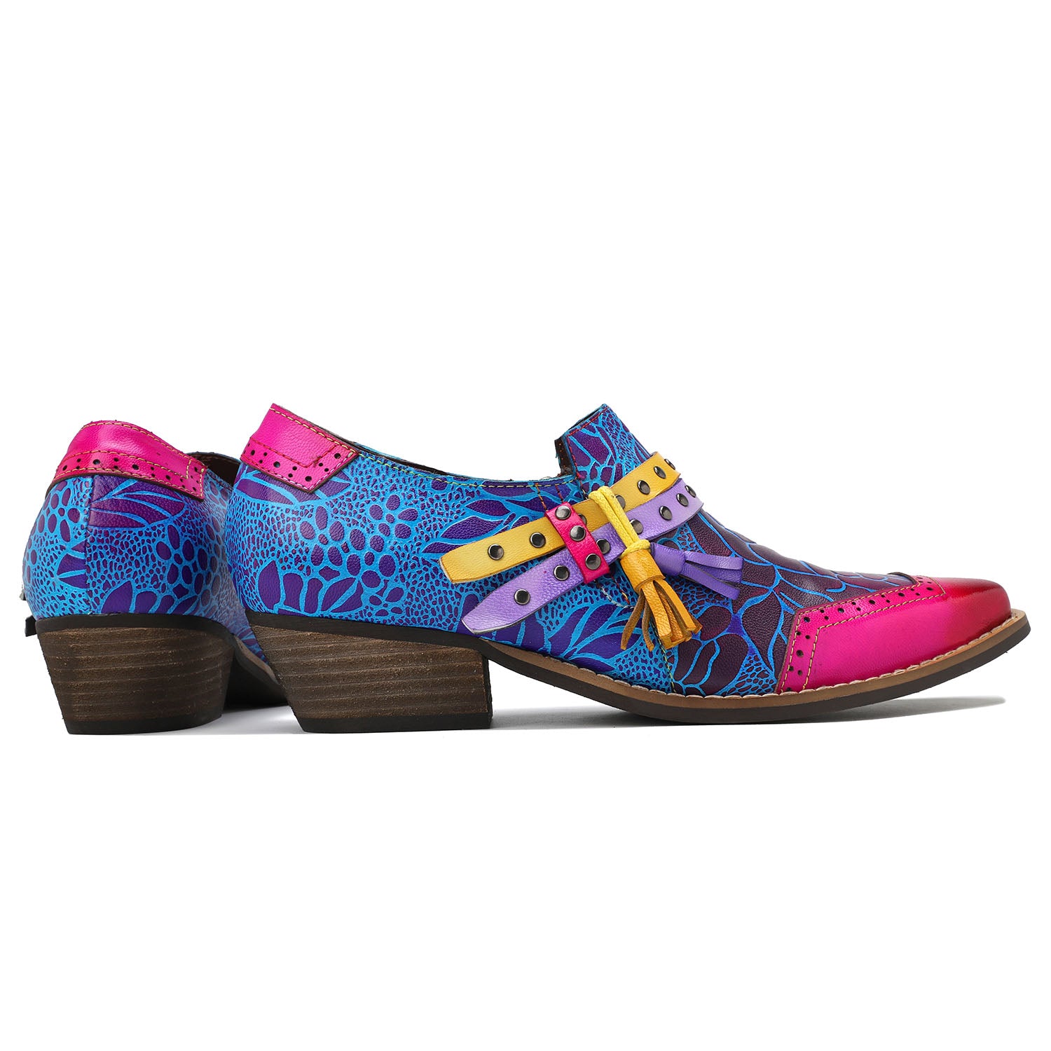 Scarpe in pelle da donna bullock