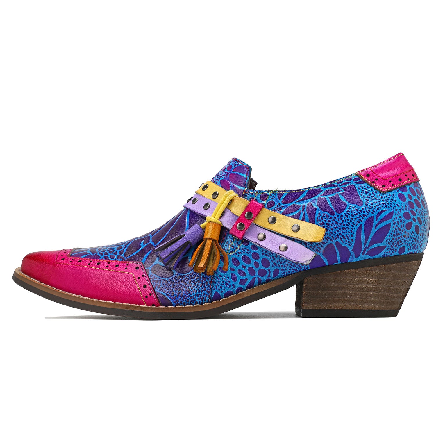 Scarpe in pelle da donna bullock