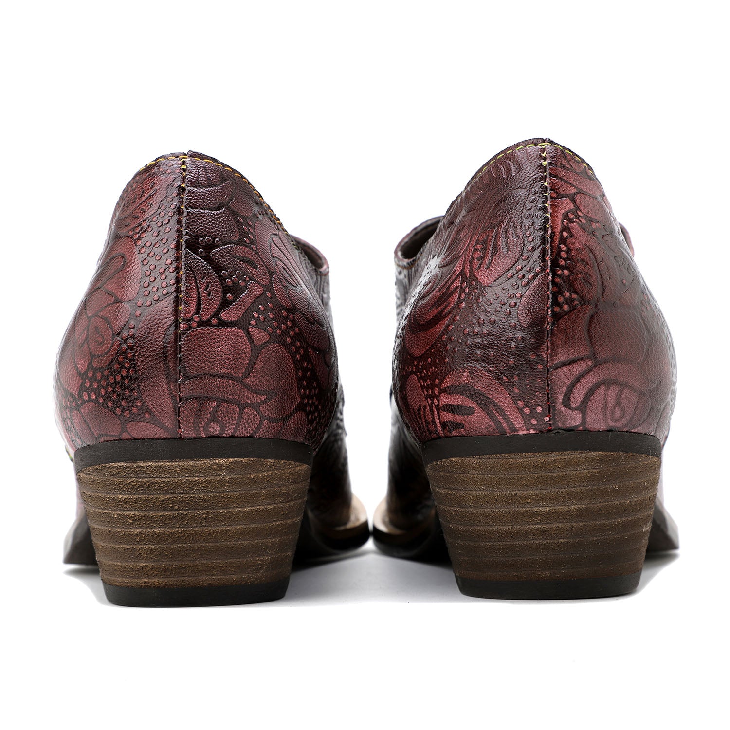 Brock Hand-printed Leather Shoes