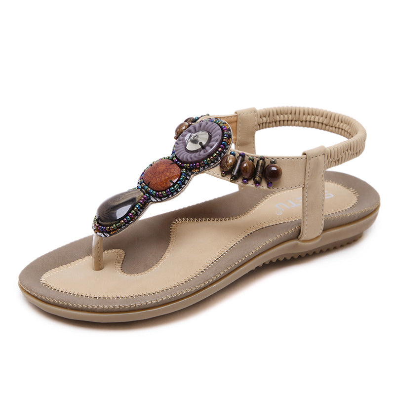 Simple Bohemia Herringbone Sandals