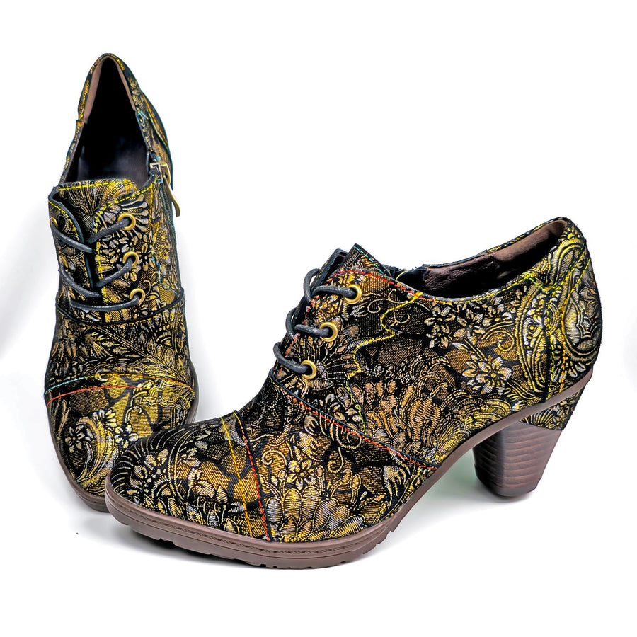 Retro Handmade Leather Exquisite Pumps â superladystar