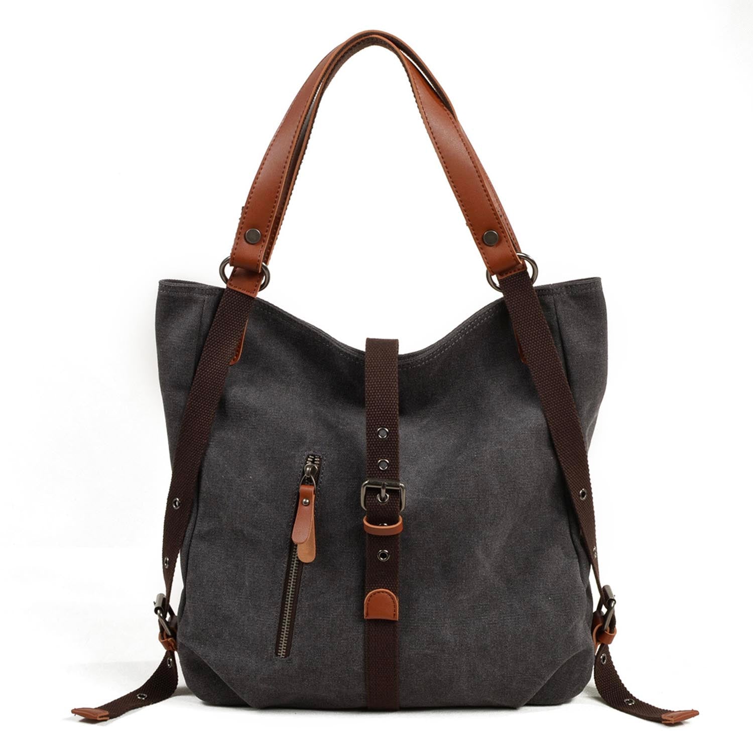 Borsa casual versatile in tela