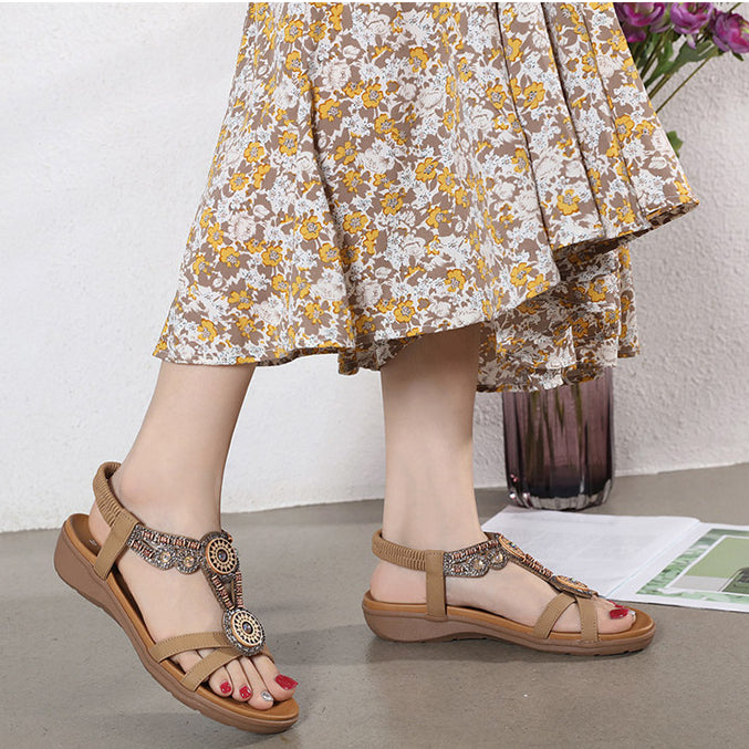 Moda informal sandalias bohemias