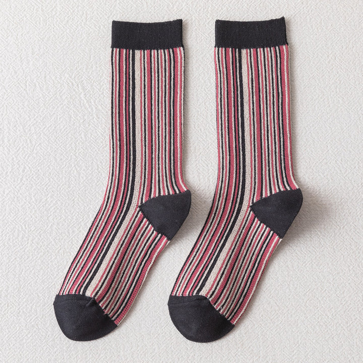 Handgefertigte Socken von Baumwolltiefen aus Baumwoll