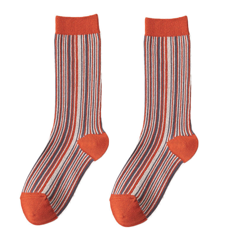 Handgefertigte Socken von Baumwolltiefen aus Baumwoll