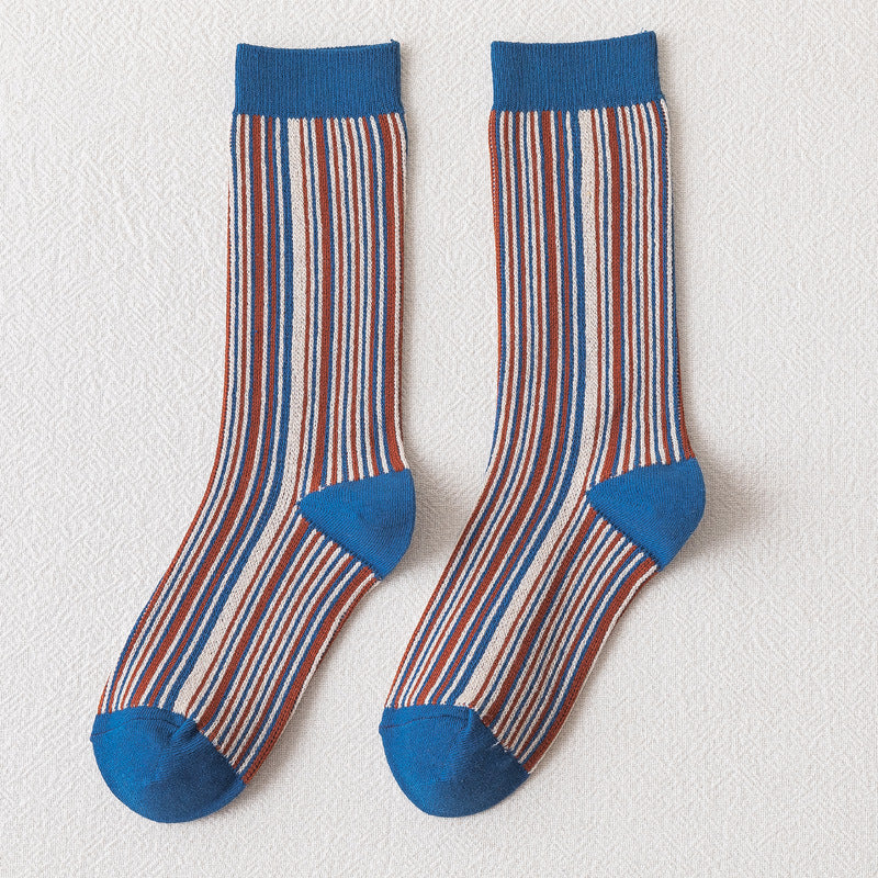 Handgefertigte Socken von Baumwolltiefen aus Baumwoll