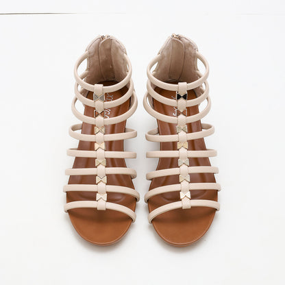 Sandalias casuales de estilo romano