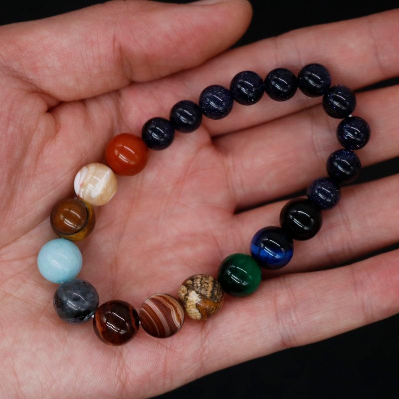 Solar System Handmade Bead Bracelet