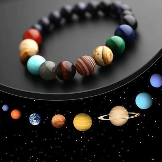 Solar System Handmade Bead Bracelet